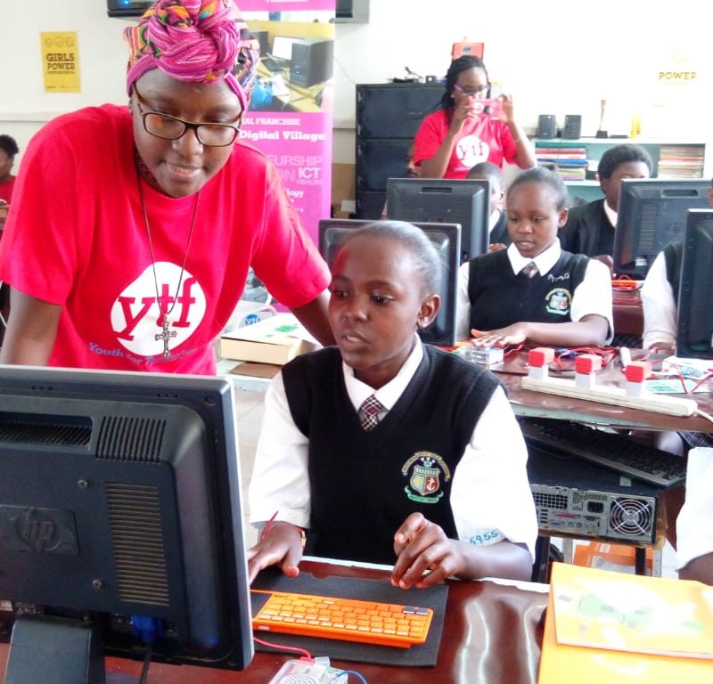 A Young Engineer Nurtures STEM Passion among girls in Kenya