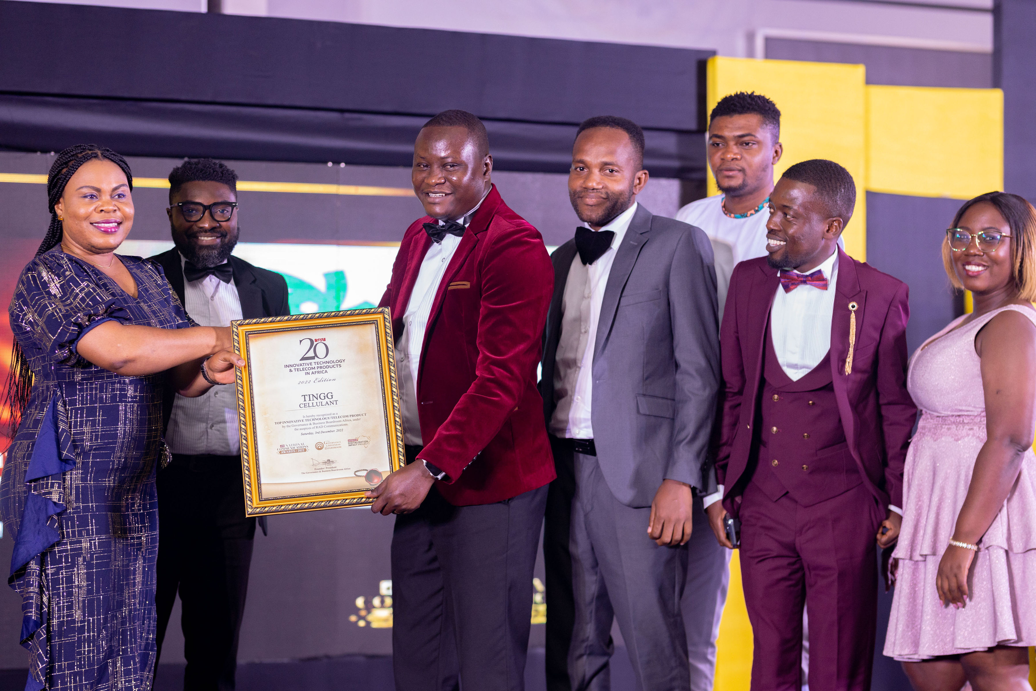 Cellulant and Tingg Win Big at Ghana’s 2022 National Communications Awards