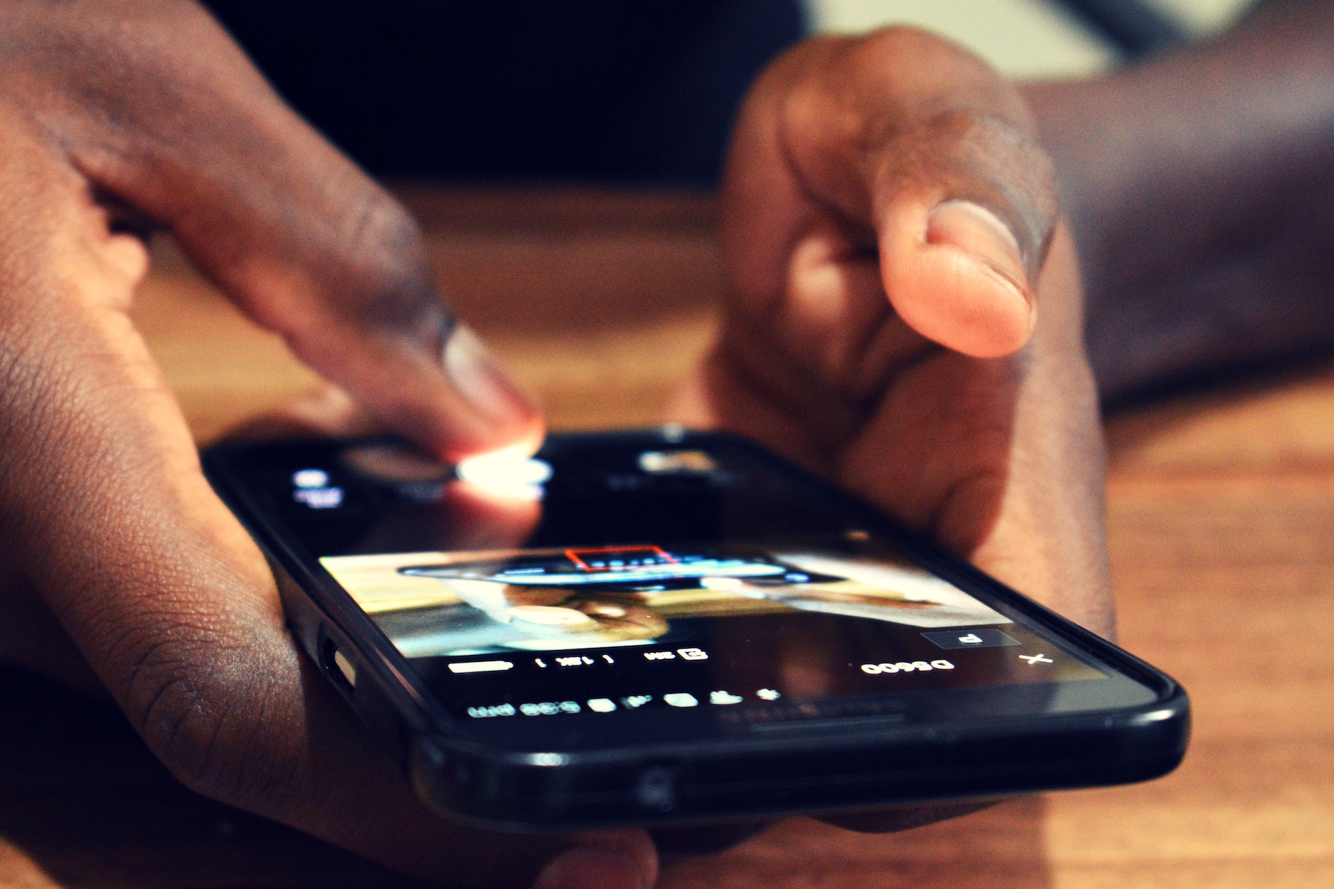 An image of a phone used for mobile proximity payments